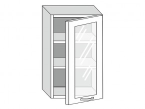 19.50.3 Шкаф настенный (h=913) на 500мм с 1-ой стекл. дверцей в Очёре - ochyor.магазин96.com | фото