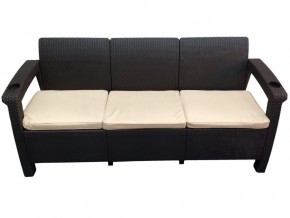 Диван Yalta Sofa 3 Set шоколадный в Очёре - ochyor.магазин96.com | фото