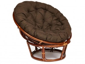 Кресло Papasan 23/01 W с подушкой Pecan, ткань Коричневый в Очёре - ochyor.магазин96.com | фото