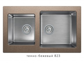 Мойка комбинированная Tolero twist TTS-840 Темно-бежевый 823 в Очёре - ochyor.магазин96.com | фото