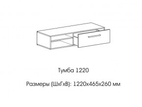 Тумба 1220 (низкая) в Очёре - ochyor.магазин96.com | фото